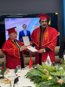 В ММУ « Авиценна» посетил представитель Пакистана из Франции специальный гость Mr. FAISAL CHATTHA